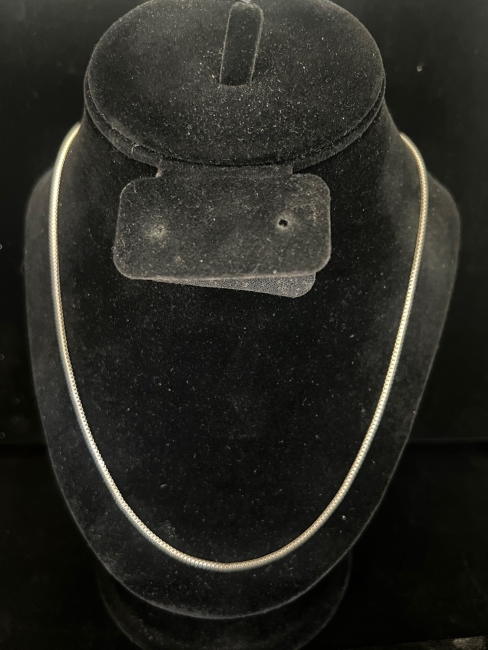 Classic Silver-Tone Snake Chain Necklace - Sleek Everyday Women’s Jewelry